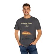 The Horizon Proves It, The Earth is Flat! T-Shirt - Image 20