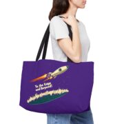 To the Edge and Beyond! Weekender Tote Bag - Image 4