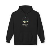 I Believe in the Edge, Fleece Hoodie - Image 5