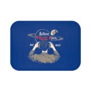Believe Your Eyes, Not NASA! Bath Mat