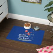 Question Everything, Even Gravity! Pet Food Mat - Image 4