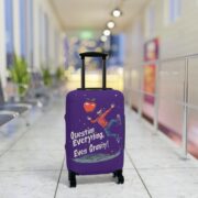 Question Everything, Even Gravity! Luggage Cover - Image 3