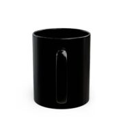 Believe Your Eyes, Not NASA! Black Mug - Image 4