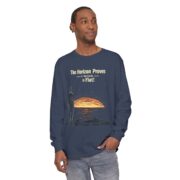 The Horizon Proves It, The Earth is Flat! Long Sleeve T-Shirt - Image 15
