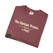 The Horizon Proves It, The Earth is Flat! T-Shirt - Image 31