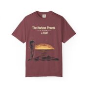 The Horizon Proves It, The Earth is Flat! T-Shirt - Image 29