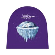 Antarctica is the Ice Wall, Keeping Us In! Baby Beanie - Image 2