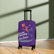 Question Everything, Even Gravity! Luggage Cover - Image 4
