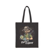 Flat Earth Explorer, Cotton Bag