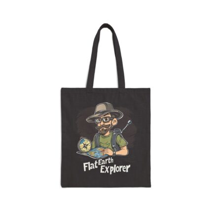 Flat Earth Explorer, Cotton Bag