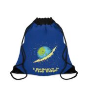I Believe in the Edge, Drawstring Bag - Image 3