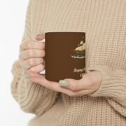 Keeping it Flat Since 1492, Ceramic Mug - Image 4