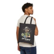 Flat Earth Explorer, Cotton Bag - Image 3