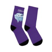 Antarctica is the Ice Wall, Keeping Us In! Recycled Poly Socks