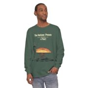 The Horizon Proves It, The Earth is Flat! Long Sleeve T-Shirt - Image 11