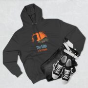 The Edge is Out There, Fleece Hoodie - Image 3