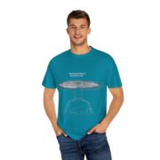 The Horizon Proves It, The Earth is Flat! T-Shirt - Image 4