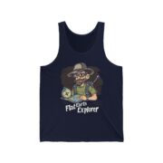 Flat Earth Explorer, Jersey Tank - Image 11