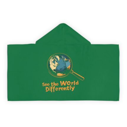 See the World Differently, Hooded Towel