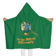 See the World Differently, Hooded Towel - Image 4
