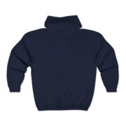 Woke and Flat, Full Zip Hooded Sweatshirt - Image 11
