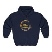 Think Outside the Globe, Full Zip Hooded Sweatshirt - Image 4