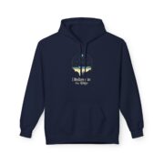 I Believe in the Edge, Fleece Hoodie - Image 41