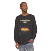 The Horizon Proves It, The Earth is Flat! Long Sleeve T-Shirt - Image 23