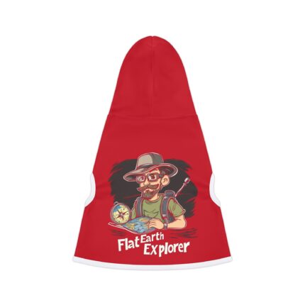 Flat Earth Explorer, Pet Hoodie