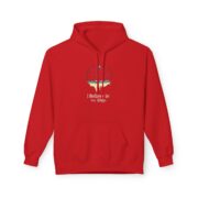 I Believe in the Edge, Fleece Hoodie - Image 53