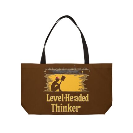 Level – Headed Thinker, Weekender Tote Bag