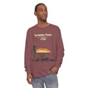 The Horizon Proves It, The Earth is Flat! Long Sleeve T-Shirt - Image 3
