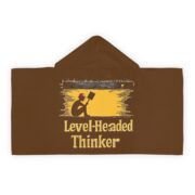 Level – Headed Thinker, Hooded Towel