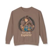 Flat Earth Explorer, Sweatshirt - Image 5
