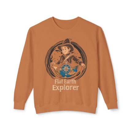 Flat Earth Explorer, Sweatshirt