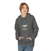 I Believe in the Edge, Fleece Hoodie - Image 35