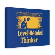 Level-Headed Thinker, Matte Canvas - Image 2