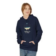 I Believe in the Edge, Fleece Hoodie - Image 43