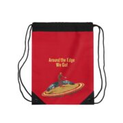 Around the Edge We Go! Drawstring Bag