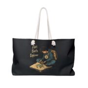 Flat Earth Explorer, Weekender Bag