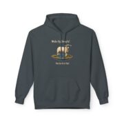 Wake Up, Sheeple! The Earth is Flat! Fleece Hoodie - Image 21