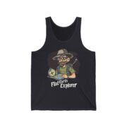 Flat Earth Explorer, Jersey Tank - Image 3