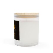 Level-Headed Thinker, Frosted Glass Candle, 11oz - Image 3