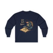 Flat Earth Explorer, Cotton Long Sleeve Tee - Image 9