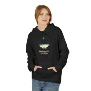I Believe in the Edge, Fleece Hoodie - Image 7