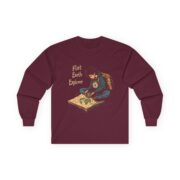 Flat Earth Explorer, Cotton Long Sleeve Tee - Image 3