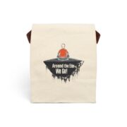 Around the Edge We Go! Lunch Bag With Strap