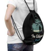 The Edge is Out There, Drawstring Bag - Image 4
