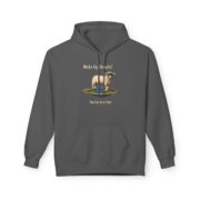 Wake Up, Sheeple! The Earth is Flat! Fleece Hoodie - Image 29