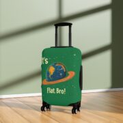 It’s Flat, Bro! Luggage Cover - Image 4